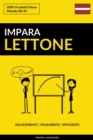 Image for Impara il Lettone: Velocemente / Facilmente / Efficiente: 2000 Vocaboli Chiave