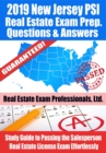 Image for 2019 New Jersey PSI Real Estate Exam Prep Questions, Answers &amp; Explanations: Study Guide to Passing the Salesperson Real Estate License Exam Effortlessly