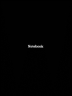 Image for Notebook : Black Notebook, Journal