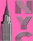 Image for Hot Pink New York City Chrysler Building creative drawing journal