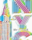 Image for ICONIC Chrysler Building Rainbow Writing Drawing Journal. Sir Michael artist limited edition