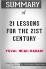 Image for Summary of 21 Lessons for the 21st Century by Yuval Noah Harari