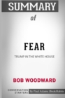 Image for Summary of Fear : Trump in the White House by Bob Woodward: Conversation Starters