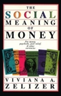 Image for The Social Meaning of Money : Pin Money, Paychecks, Poor Relief and Other Currencies