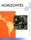 Image for Horizontes : Cultura Y Literatura