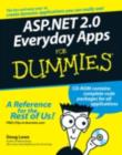 Image for ASP.NET 2.0 everyday apps for dummies