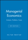 Image for Managerial Economics : Analysis, Problems, Cases