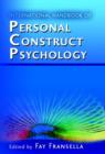 Image for International Handbook of Personal Construct Psychology