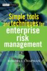 Image for Tools and techniques in enterprise risk management
