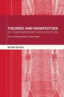 Image for Theories and Manifestoes of Contemporary Architecture