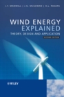 Image for Wind energy explained  : theory, design and application