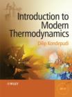 Image for Introduction to Modern Thermodynamics