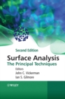 Image for Surface analysis  : the principal techniques