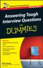 Image for Answering Tough Interview Questions For Dummies