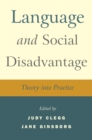 Image for Language and Social Disadvantage