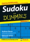 Image for Sudoku For Dummies, Volume 2