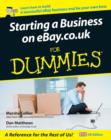 Image for Starting a Business on eBay.co.uk For Dummies