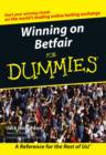 Image for Winning on Betfair for dummies
