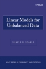 Image for Linear Models for Unbalanced Data