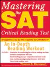 Image for Mastering the Sat Critical Reading Test