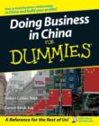 Image for Doing Business in China For Dummies
