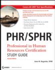 Image for PHR/SPHR professional in human resources certification study guide
