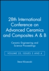 Image for 28th International Conference on Advanced Ceramics and Composites A &amp; B, Volume 25, Issues 3 &amp; 4