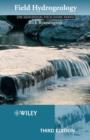 Image for Field Hydrogeology 3e