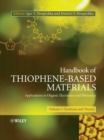 Image for Handbook of Thiophene-Based Materials