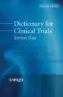 Image for Dictionary for Clinical Trials