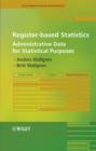 Image for Register-based Statistics - Administrative Data for Statistical Purposes