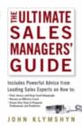Image for The ultimate sales managers&#39; guide