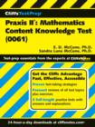 Image for Praxis II: mathematics content knowledge test (0061)