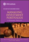 Image for Managing investment portfolios  : a dynamic process