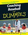 Image for Coaching Baseball For Dummies