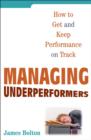 Image for Managing Underperformers