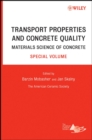 Image for Transport Properties and Concrete Quality