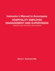 Image for Hospitality Employee Management and Supervision