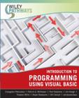 Image for Wiley Pathways Introduction to Programming using Visual Basic