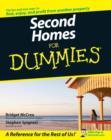 Image for Second Homes For Dummies