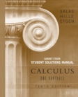 Image for Calculus, one variable, 10th edition, Saturnino Salas, Einar Hille, Garret Etgen: Student solutions manual