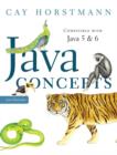 Image for Java Concepts for Java 5 and 6