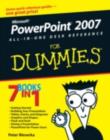 Image for PowerPoint 2007 all-in-one desk reference for dummies