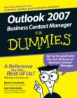 Image for Outlook Business Contact Manager 3 for dummies