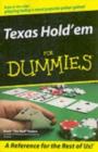 Image for Texas hold&#39;em for dummies