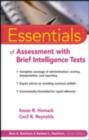 Image for Essentials of assessment with brief intelligence tests