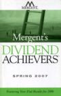 Image for Mergent&#39;s dividend achievers, spring 2007  : featuring year-end results for 2006 : Mergent&#39;s Dividend Achievers Featuring Year-end Results for 2006