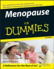 Image for Menopause for Dummies
