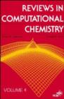 Image for Reviews in Computational Chemistry : Volume 4