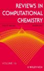 Image for Reviews in computational chemistry. : Vol. 16
